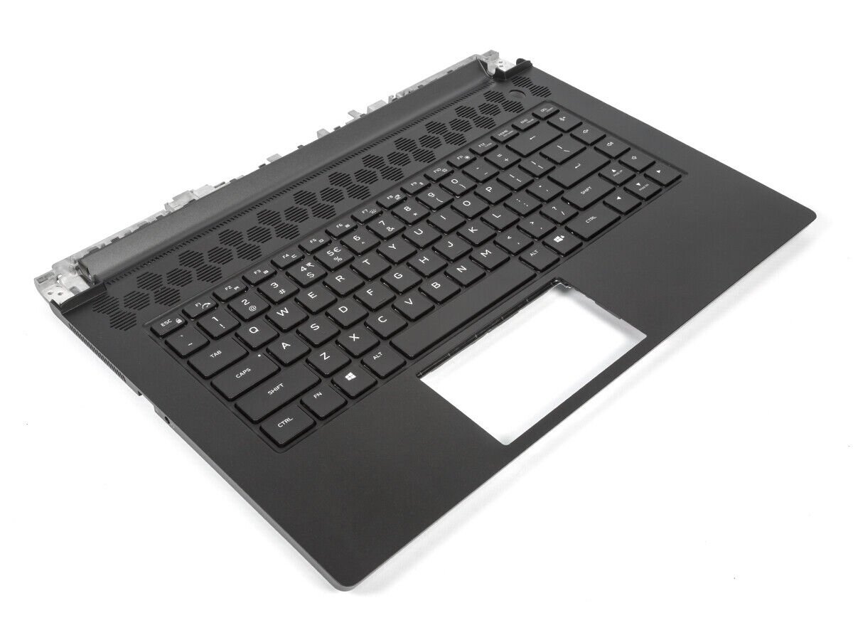 Alienware M15 R5 R6 OEM Palmrest Keyboard Assembly P/N 0P3H1,187HV
