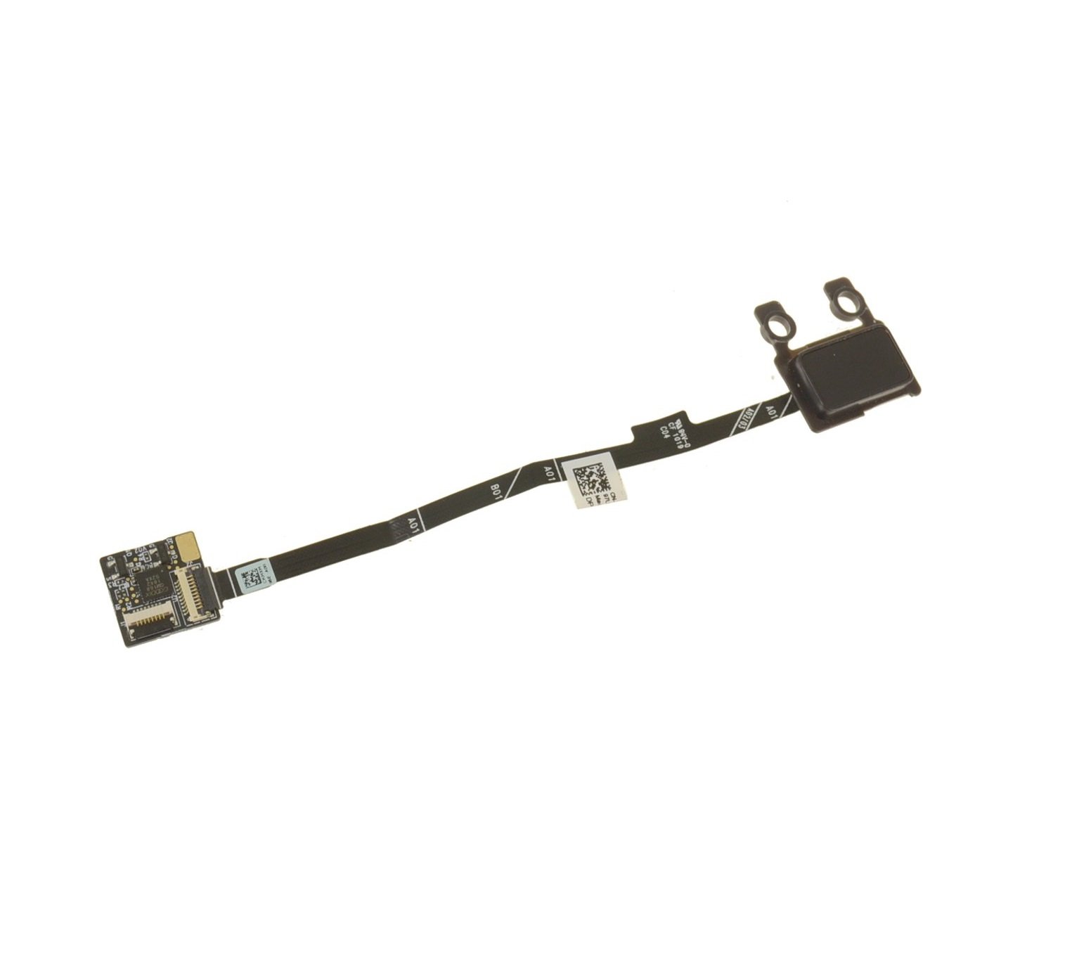 Dell Inspiron 7390 7391 2in1 OEM Fingerprint Reader Power Button Board with Cable P/N CKHXH, 0CKHXH