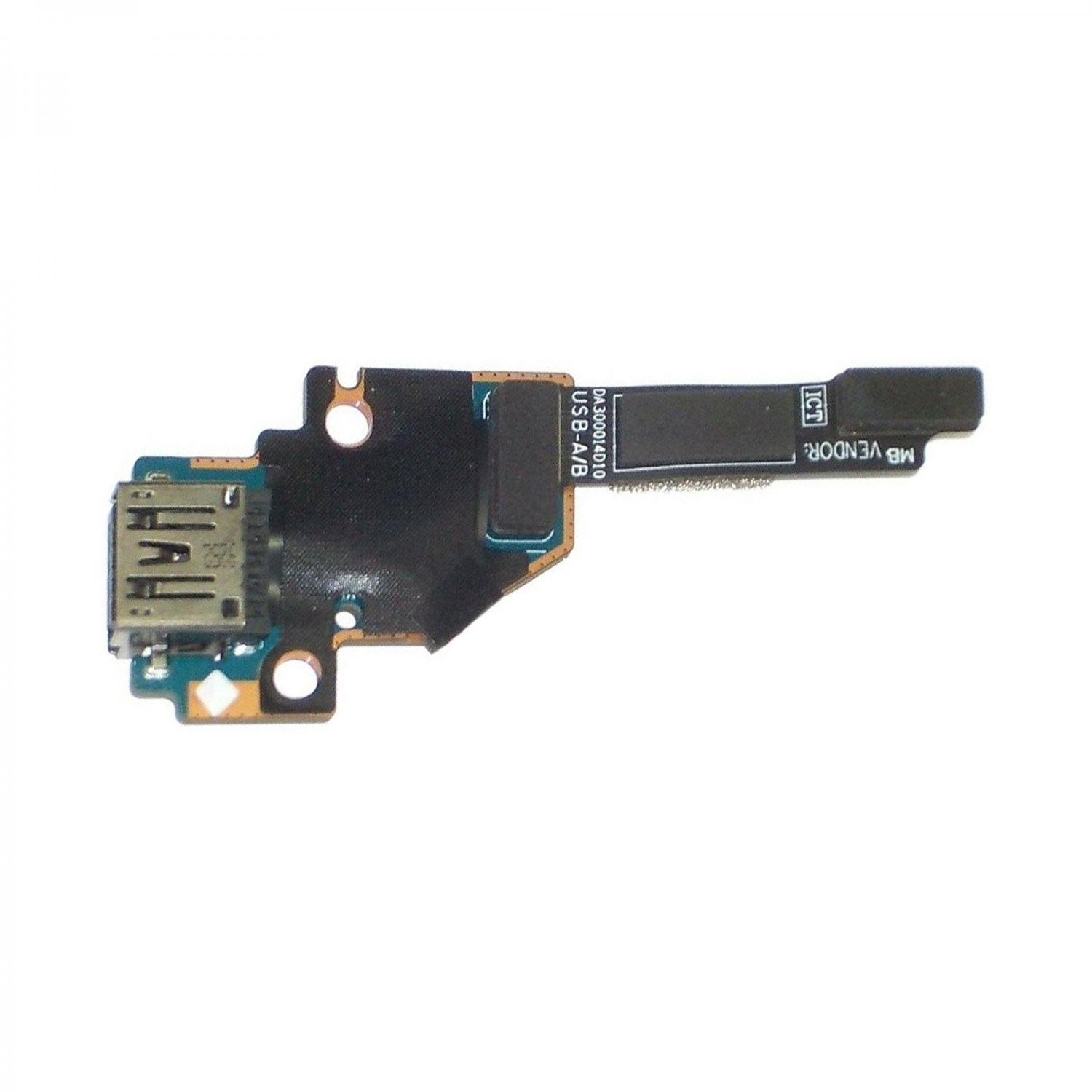 Dell Latitude 7200 2in1 OEM IO Daughter Circuit Board with USB / Cable P/N HUF06, CYPWC