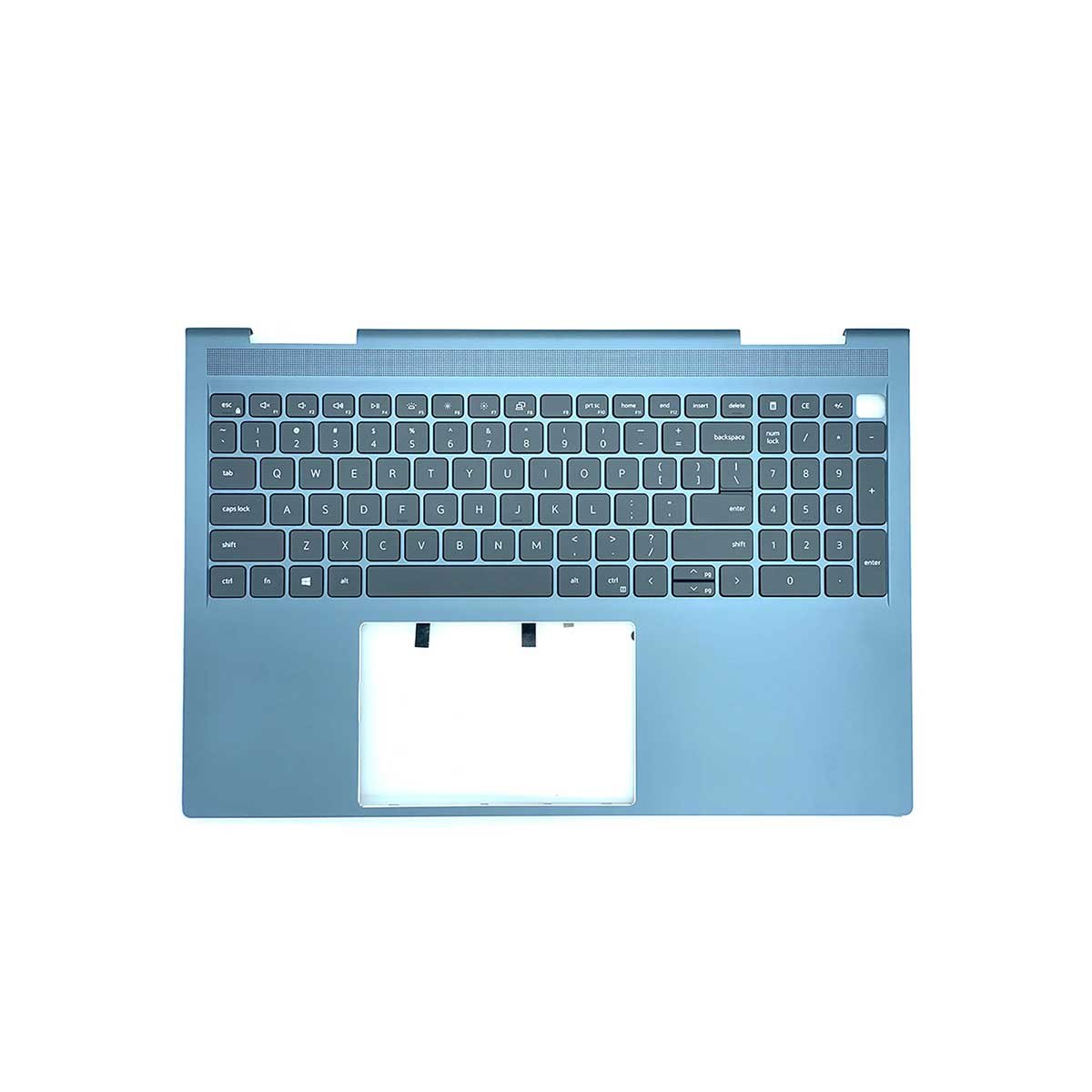 Dell Inspiron 7610 OEM Palmrest Keyboard Assembly P/N YRKJM, 55P41, P73P2